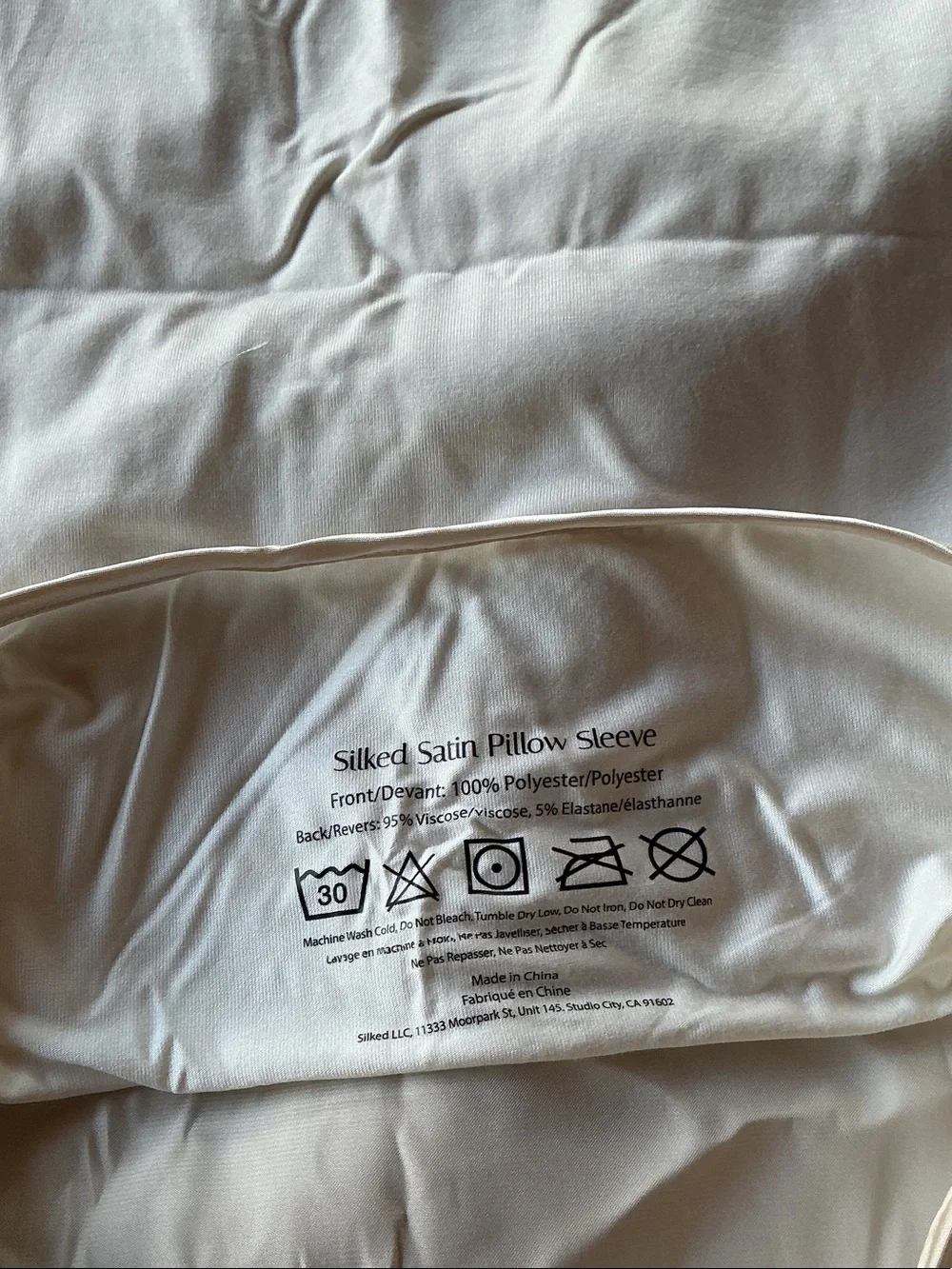 Silky Pillow slip